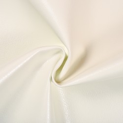 Ткань Дерматин (Кожзам) для мебели, цвет Белый (на отрез)  в Ухте