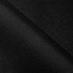 Ткань Оксфорд 600D PU, Черный (на отрез)  в Ухте
