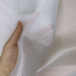 Сетка 3D трехслойная Air mesh 160 гр/м2, цвет Белый (на отрез)  в Ухте