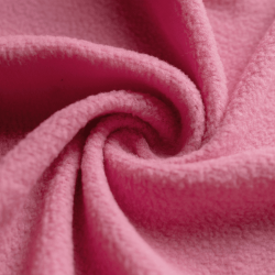 Флис Односторонний 130 гр/м2, цвет Розовый (на отрез)  в Ухте
