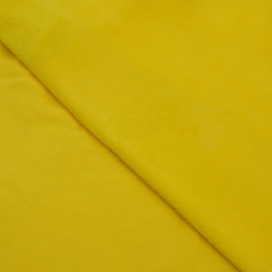 Флис Односторонний 180 гр/м2, Желтый (на отрез)  в Ухте
