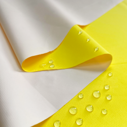 Водонепроницаемая Дышащая Мембранная ткань PU 10'000, цвет Жёлтый (на отрез)  в Ухте